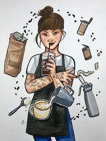 Требуется Бариста, Оплата: Ежемесячно, Менее года опыта
