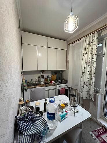 Батирлер: 1 бөлмө, 34 м², 12-мкр 105-серия, 4 кабат, Косметикалык оңдоо — 3