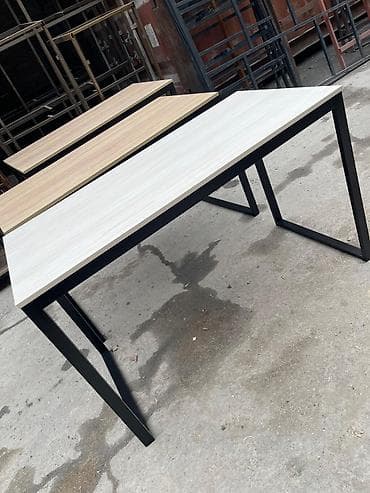 стол консоль: Офисный стол, Новый, Нерегулируемый, цвет - Черный, Прямоугольный — 2