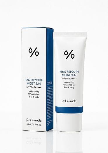 солнцезащитный крем: Увлажняющий солнцезащитный крем Dr.Ceuracle Hyal Reyouth Moist Sun - — 3