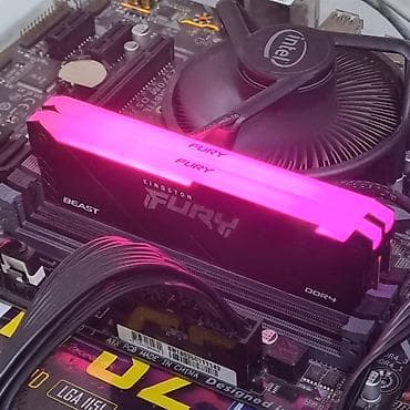 hard disk: Оперативная память, Новый, Kingston Fury, 32 ГБ, DDR4, 3200 МГц, Для ПК — 7