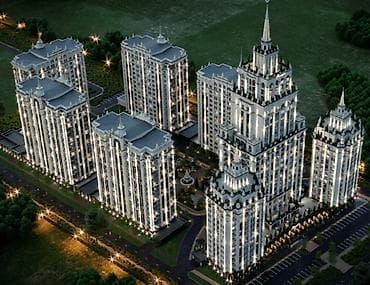 московская район: 2 комнаты, 83 м², Асанбай мкр Элитка, 13 этаж, ПСО (под самоотделку) — 2