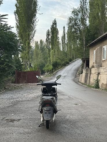 скутер m8: Электроскутер с цифровой панелью и багажной рамой - Тип — 5