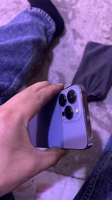 айфон в рассрочку бишкек: IPhone 13 Pro, 256 ГБ, Deep Purple, Защитное стекло, Чехол — 4