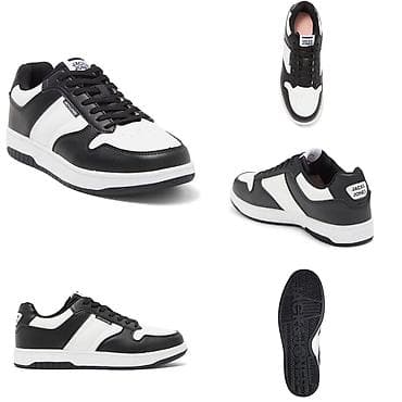 jones: JACK & JONES. Мужские кроссовки Jam Lo.Контрастные тона верхней — 3