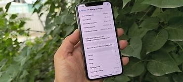 чехии: IPhone Xs, Б/у, 256 ГБ, Серебристый, Зарядное устройство, Защитное стекло, Чехол, 100 % — 5