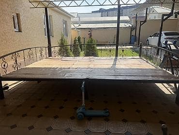тапчан с крышой: Тапчан 4 x 3 x Металл — 1