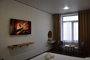 Квартиры: 1 комната, Люкс, элитка, Джал мкр (в т.ч. Верхний, Нижний, Средний), Душевая кабина, Постельное белье, Кондиционер — 2