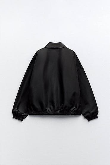 демисезон курточка турция: Бомбер, Осень-весна, Турция, Атлас, Оверсайз, M — 2