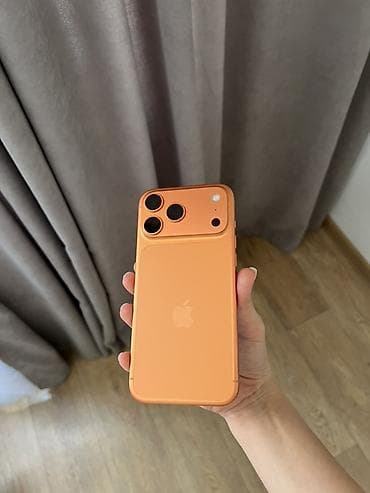 launch pad9: IPhone 17 Pro Max, Новый, 256 ГБ, Оранжевый, Зарядное устройство, Коробка, 100 % — 1