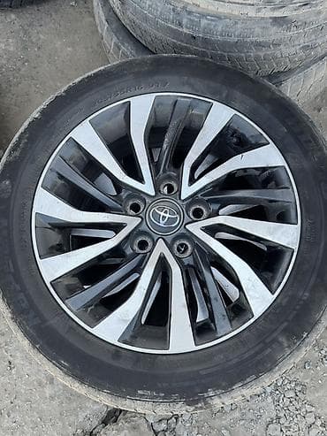 ray kia: Оригинальный литой диск Toyota с шиной. Комлект 4 диск с шиной — 1