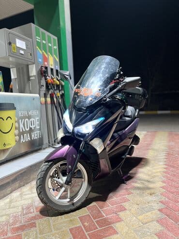 электронная мотоциклы: Макси-скутер Yamaha, 180 куб. см, Бензин, Б/у — 1