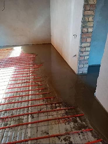Монтаж водяного тёплого пола под стяжку - Проектирование и укладка