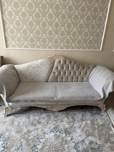 Прямой диван, Б/у