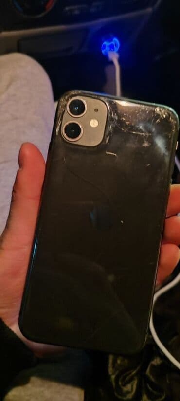 бу телефон айфон 11: IPhone 11, Б/у, 128 ГБ, Черный, Чехол, 72 % — 1
