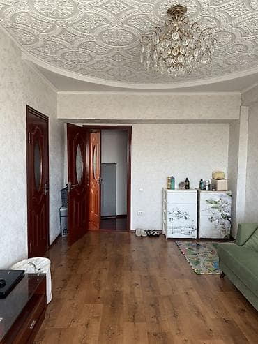 молодой квардия квартира аренда: 2 комнаты, 42 м², Индивидуалка, 5 этаж, Косметический ремонт — 1