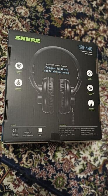амбушюры для наушников bose: Полноразмерные, Shure, Новый, Проводные, Студийные — 11