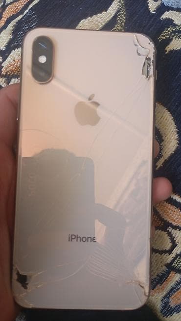 IPhone Xs, Б/у, 256 ГБ, Золотой
