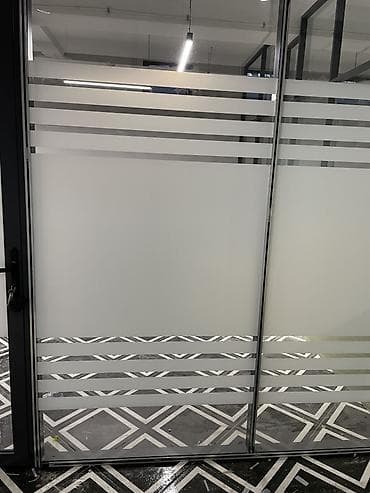 поляризационная пленка: Матовые пленки на стеклянные перегородки/двери Клеим как на фото - — 6