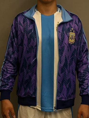 пальто с воротником: Олимпийка, Adidas, На молнии, Стандарт — 7