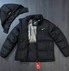 прокат мужских костюмов [возьми на прокат] бишкек фото: Мужская куртка, S, Nike, Новый, цвет - Черный, Самовывоз — 3