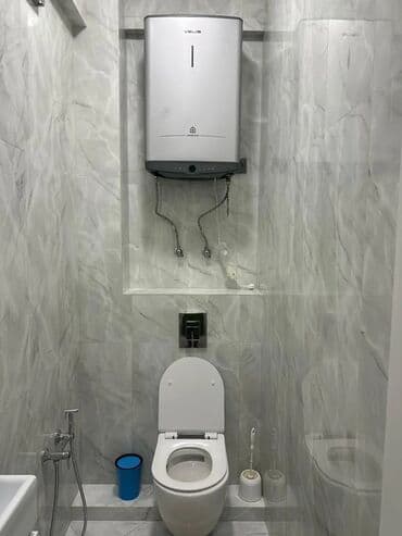 долгосрочная аренда квартира бишкек кызыл аскер: 2 комнаты, Агентство недвижимости, Без подселения, С мебелью полностью — 2