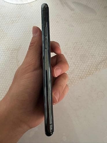 компь: IPhone 11 Pro, Колдонулган, 64 ГБ, Matte Midnight Green, 87 % — 4