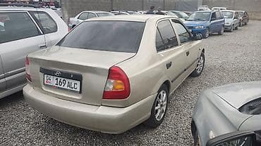 хундай аванте 1: Hyundai Accent: 2002 г., 1.5 л, Кол менен иштөөчү, Седан — 2