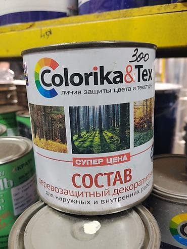 Деревозащитный декоративный состав Colorika&amp;Tex Назначение: -