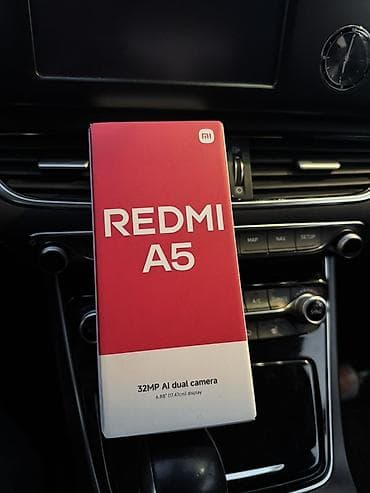 Redmi, Redmi A5, Б/у, 64 ГБ, цвет - Черный, 2 SIM