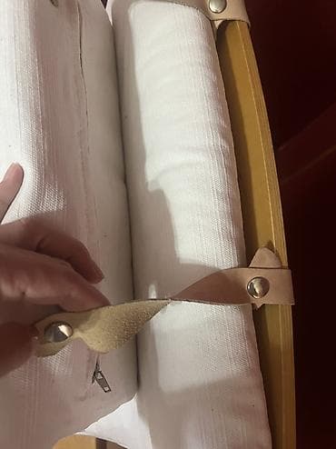 паралон мебельный: ⚡️Кресло с подставкой для ног (пуфом), скандинавский стиль - Каркас — 4