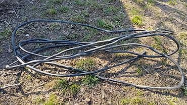 Силовой кабель 19 метров 4жильный каждый волосок 0.5 см. Алюминий