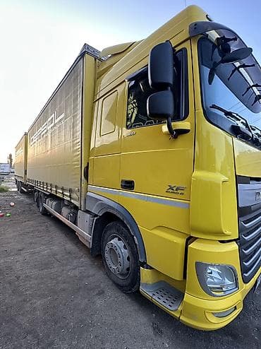 седалный тягач волва: Тягач, DAF, 2017 г., Тентованный — 1