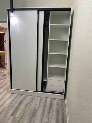 Шкафы для одежды: Шкаф купе, Новый, С зеркалом, ЛДСП — 7