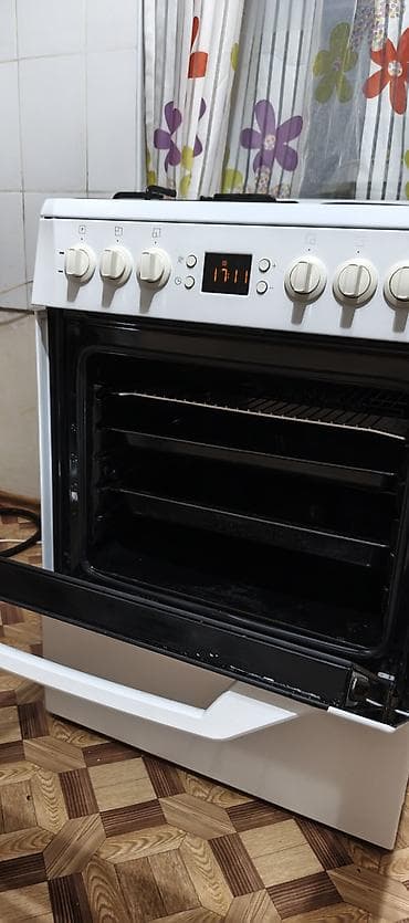 духовка asel цена: Комбинированная плита, Beko, Б/у, Напольная, Механическая — 1
