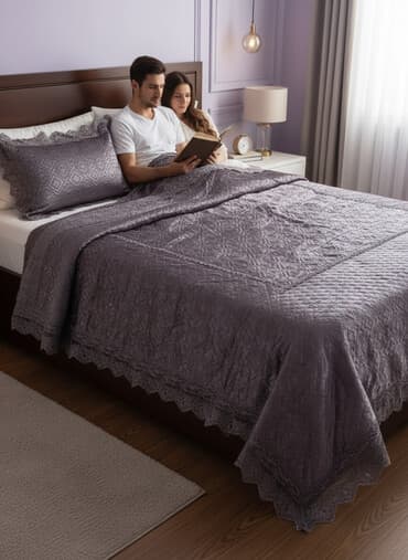 постельное белье кензо с одеялом отзывы: Набор для спальни: стеганое покрывало с наволочками - Комплектация — 1