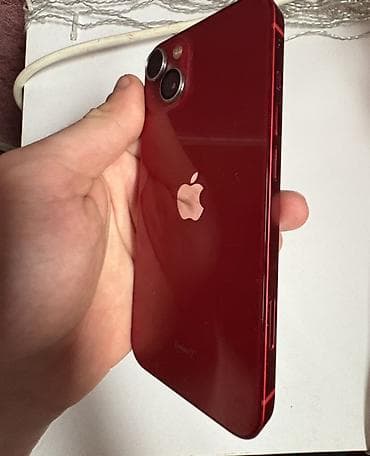 p20 pro: IPhone 13, Б/у, 128 ГБ, Красный, Защитное стекло, 75 % — 2