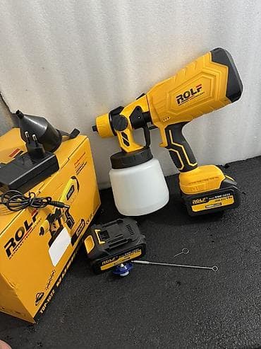 Лакокрасочные материалы: Электрический краскопульт, Новый, В наличии — 3