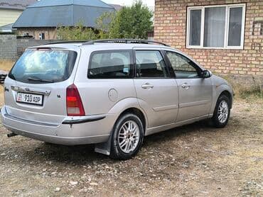 бу авто в кредит без первоначального взноса рядом просп. жибек жолу, бишкек: Ford Focus: 2002 г., 1.6 л, Механика, Бензин, Универсал — 4