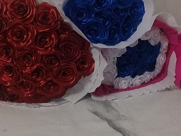 болуп: 🌹✨ КОЛ МЕНЕН ЖАСАЛГАН АТЛАС БУКЕТТЕР ✨🌹 Өзгөчө жана эстен кеткис — 6