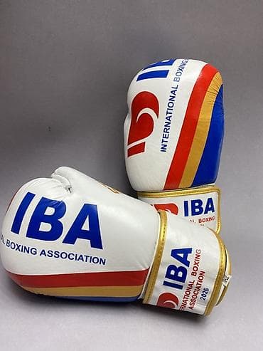 Боксерские перчатки IBA (International Boxing Association) 2026 ( кожа