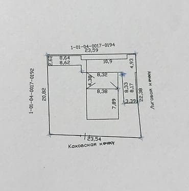 Продам участок 4 сотки р-н Института земледелия Каховская/Луговая Дом — 3