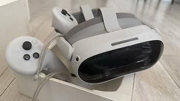 vr: PICO 4. Шлем виртуальной реальности с двумя контроллерами Комплект: - — 2