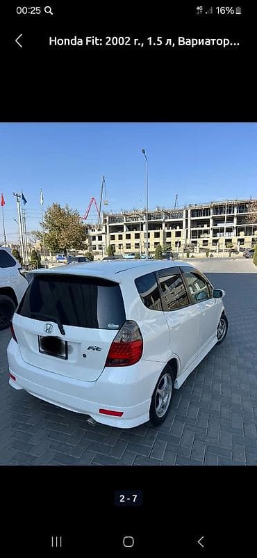 fit 2012: Honda Fit: 2002 г., 1.5 л, Вариатор, Бензин, Хэтчбэк — 3