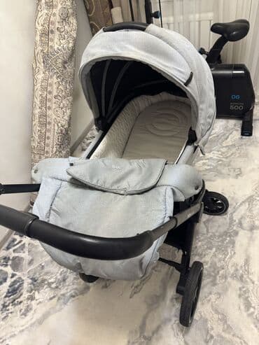 удобные: Коляска, цвет - Черный, Б/у — 18