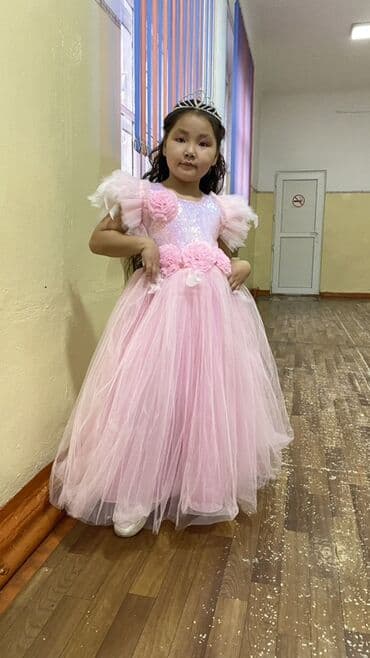 ортопедическая обувь для детей: Детское платье, цвет - Розовый, Б/у — 2