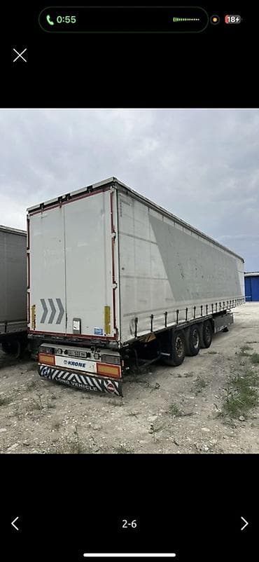 subaru xt: KRONE SD, тентованный полуприцеп-шторник, 2013 год. Саф гусак ленивец — 4