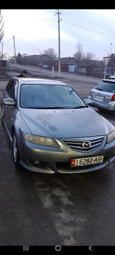 audi a80: Mazda 6: 2003 г., 2.3 л, Автомат, Бензин, Универсал — 1