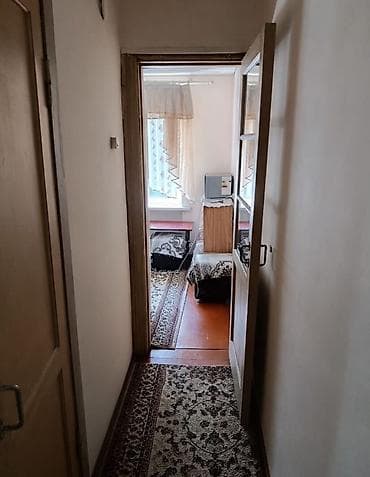 Батирлер: 1 бөлмө, 33 м², Аламедин базары Хрущевка, 3 кабат, Евро оңдоо — 6