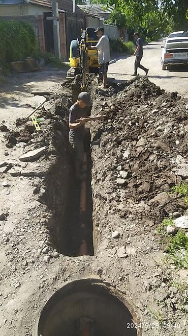 чистка ям канализации: Канализационные работы | Копание канализации, Копание септика, Монтаж канализационных труб Больше 6 лет опыта — 5